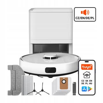 Robotstofzuiger TESLA iQ700+ | Retourdeal 55% Korting, Refurbished, Ophalen of Verzenden, Robotstofzuiger, Minder dan 1200 watt
