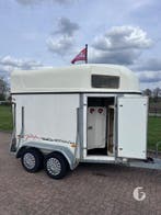 Leuke Hotra 2 paards paardentrailer! Met zadelkamer!, Ophalen, Zo goed als nieuw