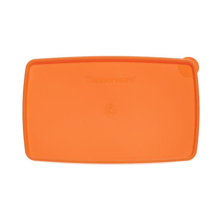 Tupperware Losse Deksel voor Diepvriesbakje Rechthoekig, Huis en Inrichting, Keuken | Tupperware, Oranje, Nieuw, Ophalen of Verzenden