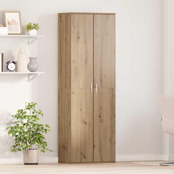 vidaXL Highboard 60 x 35 x 180 cm Bewerkt hout artisanaal, Verzenden, Nieuw