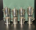Wiskemann - Koffiezetapparaat (4) - Metaal, Glas, Verzilverd