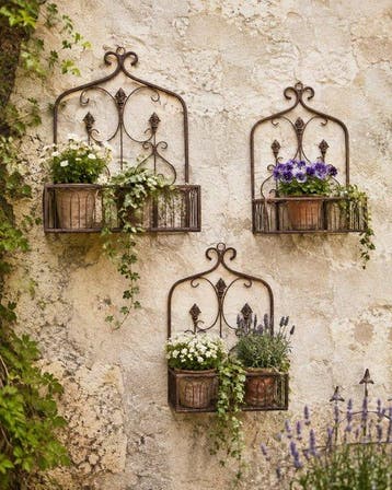 Rek (3) - IJzer - wall rack