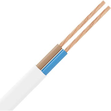 VMVL 2x0,75 mm² kabel H03VV-F 100m – LED & binnen, Ophalen of Verzenden, Nieuw