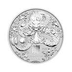 Zilveren Lunar munt Year of the Dragon 2024 1/2 troy ounce, Verzenden