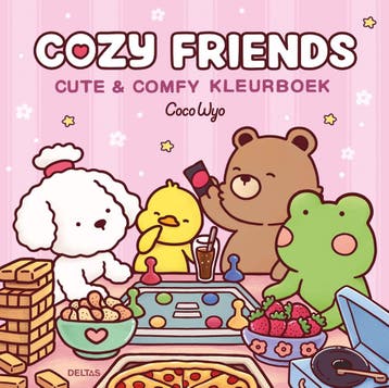 Cute & Comfy - Cozy Friends Kleurboek | Deltas - Boeken, Verzenden, Nieuw