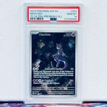 Pokémon Graded card - Mewtwo 052 - Pokémon - PSA 10, Nieuw