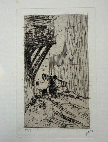 Marius Bauer (1867-1932) - Turkse vleesverkoper, Antiek en Kunst