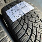 2 x Bridgestone Blizzak LM-005 205-55-17 Winterbanden 5,5mm, Auto-onderdelen, Banden en Velgen, Gebruikt, 17 inch, Band(en), Personenwagen