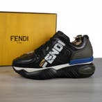 Fendi - X Fila Black Leather Fila Mania - Sneakers - Maat:, Nieuw