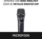Karaoke Microfoon – Draadloos - Zwart – Lenco - MCW-011BK, Verzenden, Zo goed als nieuw