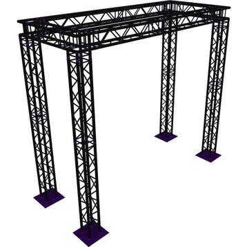 Altura FA34-CAR-4.5x2x4-BK carré vierkant-truss 4.5 x 2 x 4, Verzenden, Nieuw