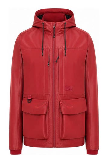 Vans Jas in maat XS Rood, Kleding | Dames, Jassen | Winter, Vans, Verzenden, Zo goed als nieuw, Rood