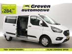 Ford Transit Custom 2.0 TDCI L2H1 | DC | 6 Zits | Airco |, Wit, Nieuw, Ford, Handgeschakeld