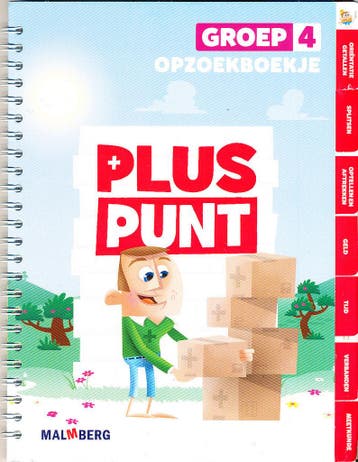 Pluspunt versie 4 Opzoekboekje groep 4, Verzenden, Nieuw