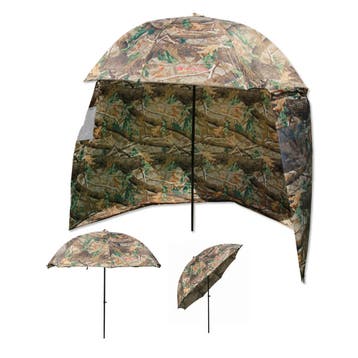 Ultimate 45 umbrella camo with side sheet, Verzenden, Nieuw, Overige typen