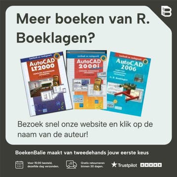 AutoCad LT 2004 - R. Boeklagen 9789072487360, Verzenden, Gelezen, R. Boeklagen