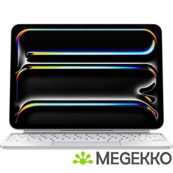Apple 11  iPad Pro (M4) Magic Keyboard in wit, Verzenden, Nieuw, Apple