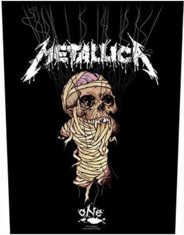 Metallica - One - Rugpatch officiële merchandise, Ophalen of Verzenden, Nieuw, Kleding