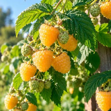 Framboos ‘Fallgold’ lichtroze, Wit, Verzenden