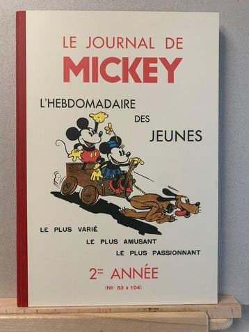 Le Journal de Mickey - Reliure artisanale - Année 1935 - 1, Nieuw