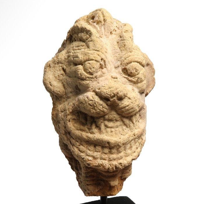 Neo-Assyrisch Terracotta Hoofd van Pazuzu, Antiek en Kunst, Antiek | Overige Antiek