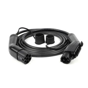 Type 2 naar Type 1 laadkabel oplaadkabel - 3,7 kW 1-fase, Ophalen of Verzenden, Nieuw
