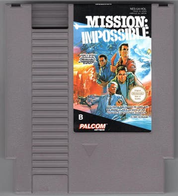 Mission Impossible - Nintendo NES, Ophalen of Verzenden, Zo goed als nieuw