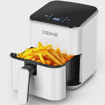 DEIME Compacte Airfryer 2.5L - Olievrij, Digitaal Touchscree, Verzenden, Nieuw
