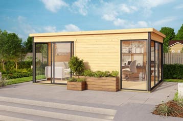 Tuinkantoor Domeo 3 509 x 322 cm, Tuin en Terras, Tuinhuizen, Nieuw