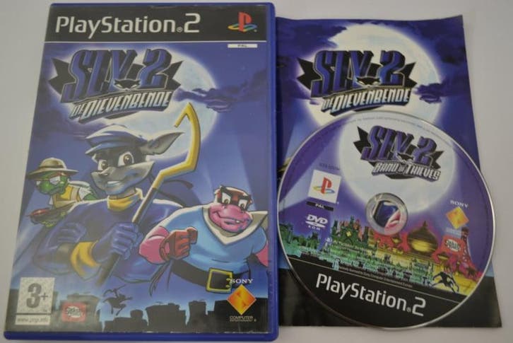 Sly 2 - De Dievenbende (PS2 PAL), Spelcomputers en Games, Games | Sony PlayStation 2, Zo goed als nieuw, Verzenden