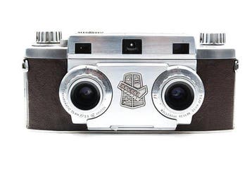 Revere Stereo 33 - 35mm Twin Lens Vintage USA | Stereocamera, Nieuw