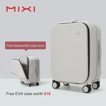 Mixi Aluminium Frame Koffer - Handbagage met Vooropening & 1, Sieraden, Tassen en Uiterlijk, Verzenden, Nieuw