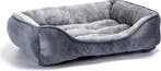 Hondenmand - Hondenkussen - Hondenbed - Grijs - 67x57 cm - N, Verzenden, Zo goed als nieuw