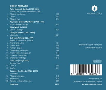 cd - matilda lloyd - DIRECT MESSAGE - 20TH &amp; 21TH (ni..., Verzenden, Zo goed als nieuw