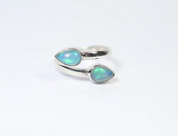 Ethiopisch opaal / Welo-opaal Ring / cabochon / nieuw- 2.88