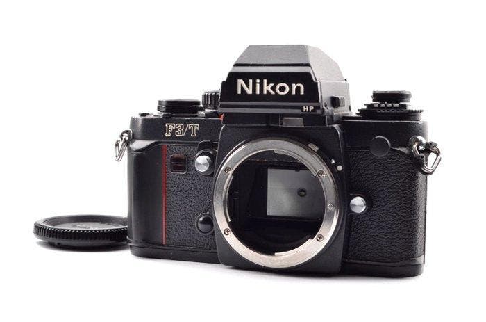 Nikon 3/T Professional 35mm SLR Camera Body - Rare Black, Audio, Tv en Foto, Fotocamera's Analoog