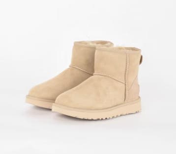 Ugg Dames Classic Mini II Boots beige maat 42 (Schoenen), Kleding | Dames, Schoenen, Verzenden, Nieuw