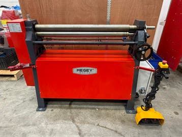 MEGEY plaatwals platenwals rollenwals, Nieuw