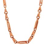 Rosé fantasie collier 8 krt, Ophalen of Verzenden, Nieuw