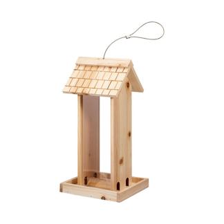 Voederhuisje | Gardalux | 17 x 17 x 38 cm (Hangend, Hout), Tuin en Terras, Vogelhuisjes en Vogelbaden, Nieuw, Verzenden