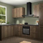 Chocolade Eiken keuken Denpasar 121709, Huis en Inrichting, Keuken | Complete keukens, Verzenden, Nieuw