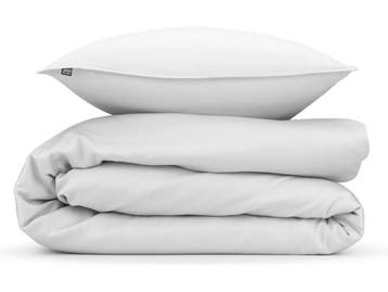 Zohome Dekbedovertrek Satinado - Effen Bedlinnen - 200x220 -, Verzenden, Nieuw