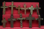 (Barok): 11 x Christian Protection Pendant - Brons -
