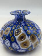 Livio Campanella - Vaas - Muranoglas - Vaas met gekleurde