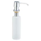 Xellanz Inbouw Zeeppompje - Chroom - Kunststof Fles - 250ml, Ophalen of Verzenden, Nieuw