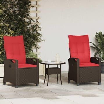 vidaXL Tuinstoel staal, Tuin en Terras, Tuinstoelen, Verzenden, Nieuw