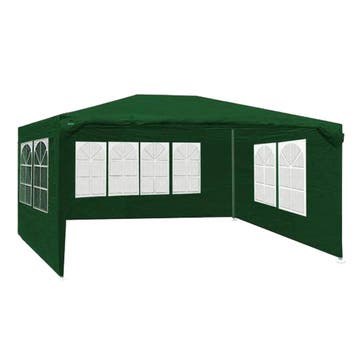 MaxxGarden Partytent 3x4m - met Zijwanden - Groen retourdeal, Verzenden, Nieuw