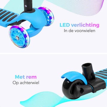 2dekans | LifeGoods MultiRider - Kinderstep met Duwstang - 3, Fietsen en Brommers, Ophalen of Verzenden, Zo goed als nieuw, LifeGoods