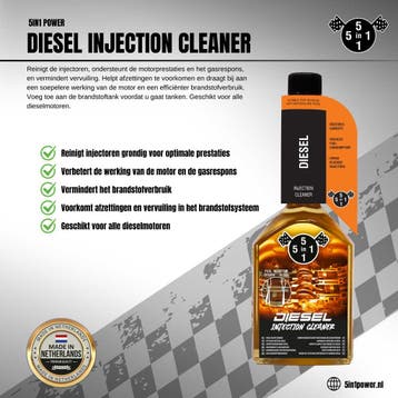 5in1 Diesel Injectie Reiniger 310 ml, Verzenden