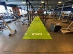 Rubber crossfit , fitness en sport vloeren, rubbermatten, Nieuw